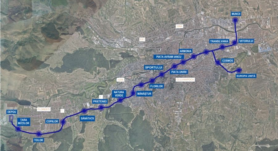 Construirea metroului din Cluj, discutată astăzi în Consiliul Local