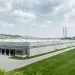Modern Distribution Center from outside