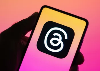 July 5, 2023, Brazil: In this photo illustration, the Threads logo is displayed on a smartphone screen. Threads is the new social network and messaging app from Meta Platforms.,Image: 787429394, License: Rights-managed, Restrictions: , Model Release: no
