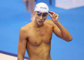 David POPOVICI (ROU), 
JULY 24, 2023 - Swimming : 
World Aquatics Championships Fukuoka 2023 
Men's 200m Freestyle Semi-final 
at Marine Messe Fukuoka Hall A in Fukuoka, Japan. 
(Photo by YUTAKA/AFLO SPORT),Image: 791681814, License: Rights-managed, Restrictions: No third party sales, Model Release: no