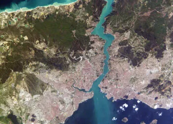 Istanbul and Bosporus big