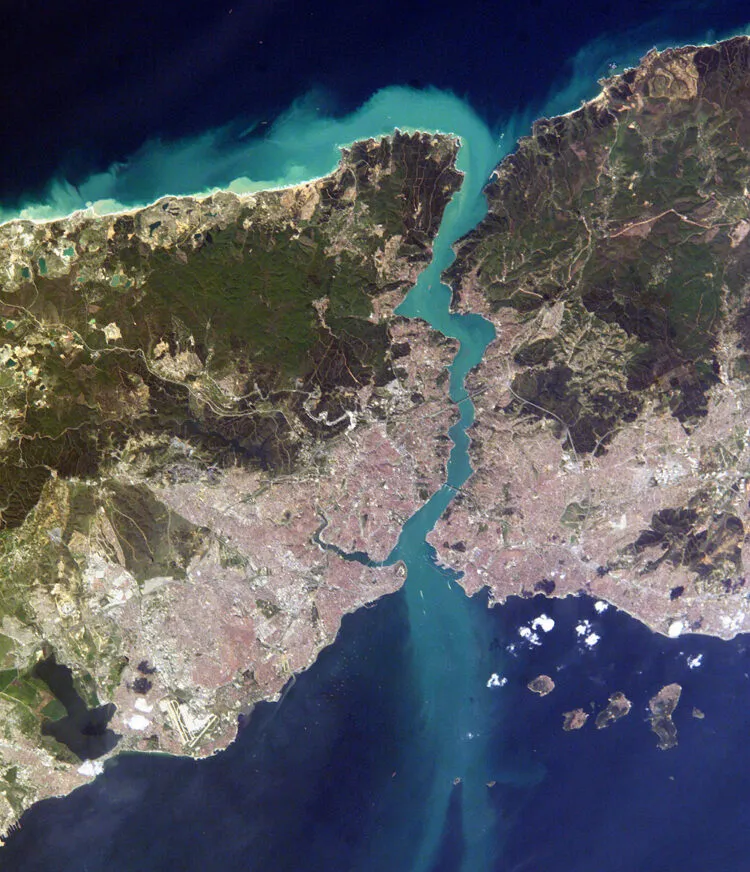 Istanbul and Bosporus big