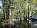 Un șofer a ajuns cu mașina în Lacul Bicaz, voia s-o spele