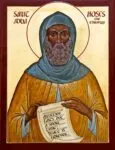 Icoana Sfântului Cuvios Moise Etiopianul (Arapul)