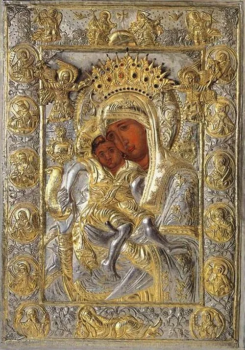 Icoana Maicii Domnului „Axion Estin” (Cuvine-se cu adevărat), Protaton, Careia, Muntele Athos