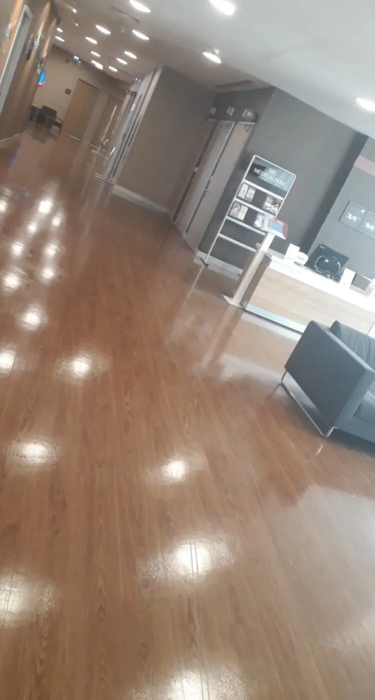 Hospital corridor in Turkey
