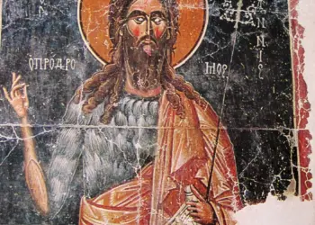 Icoana Sfântului Ioan Botezătorul (Georgia, secolul al XV-lea)