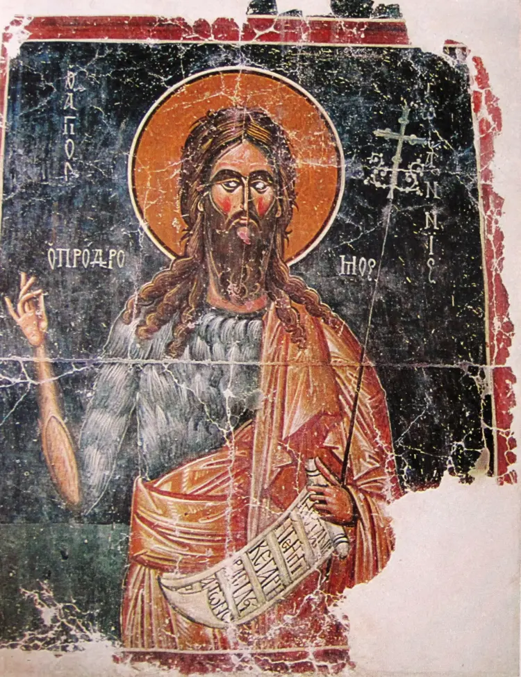 Icoana Sfântului Ioan Botezătorul (Georgia, secolul al XV-lea)