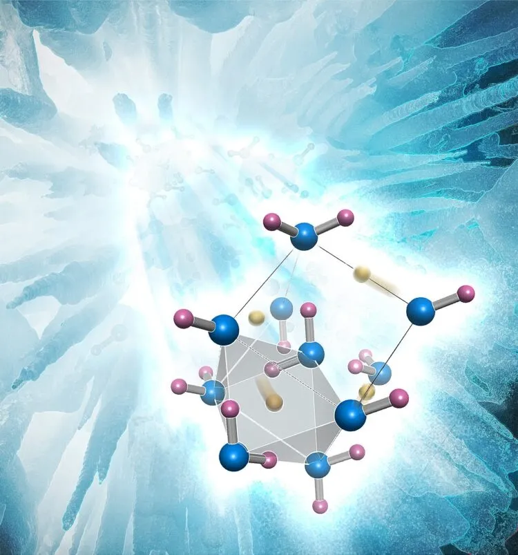 Gheață superionică creată la 2.357°C oferă indici despre magnetismul planetelor