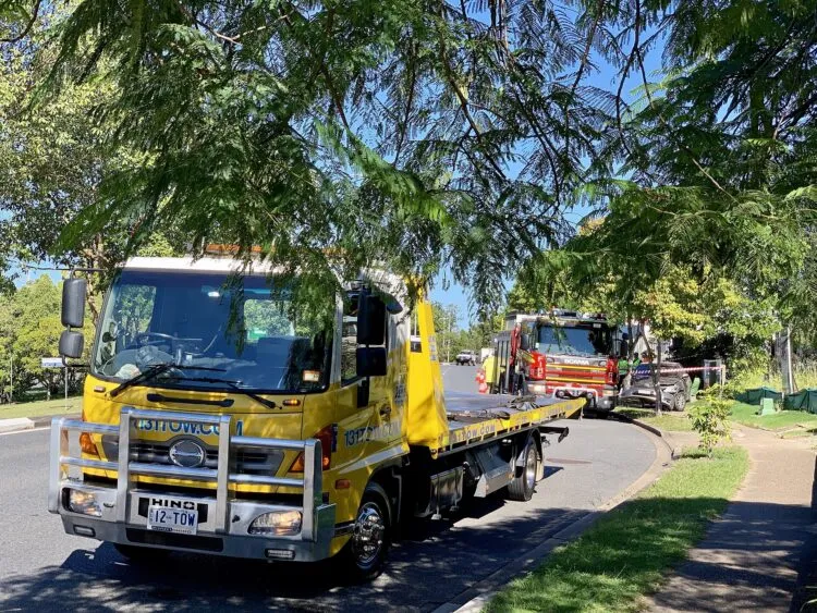 Trafic blocat pe DN72 din Dâmboviţa după scurgere de substanţe chimice