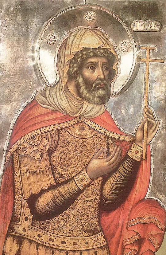 Icoana Sfântul Mucenic Longhin Sutașul