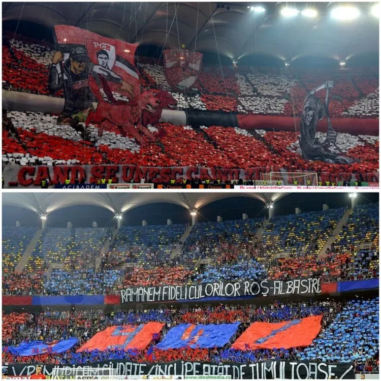 Steaua și Dinamo se înfruntă în Liga 2 cu puțin peste 2000 de spectatori